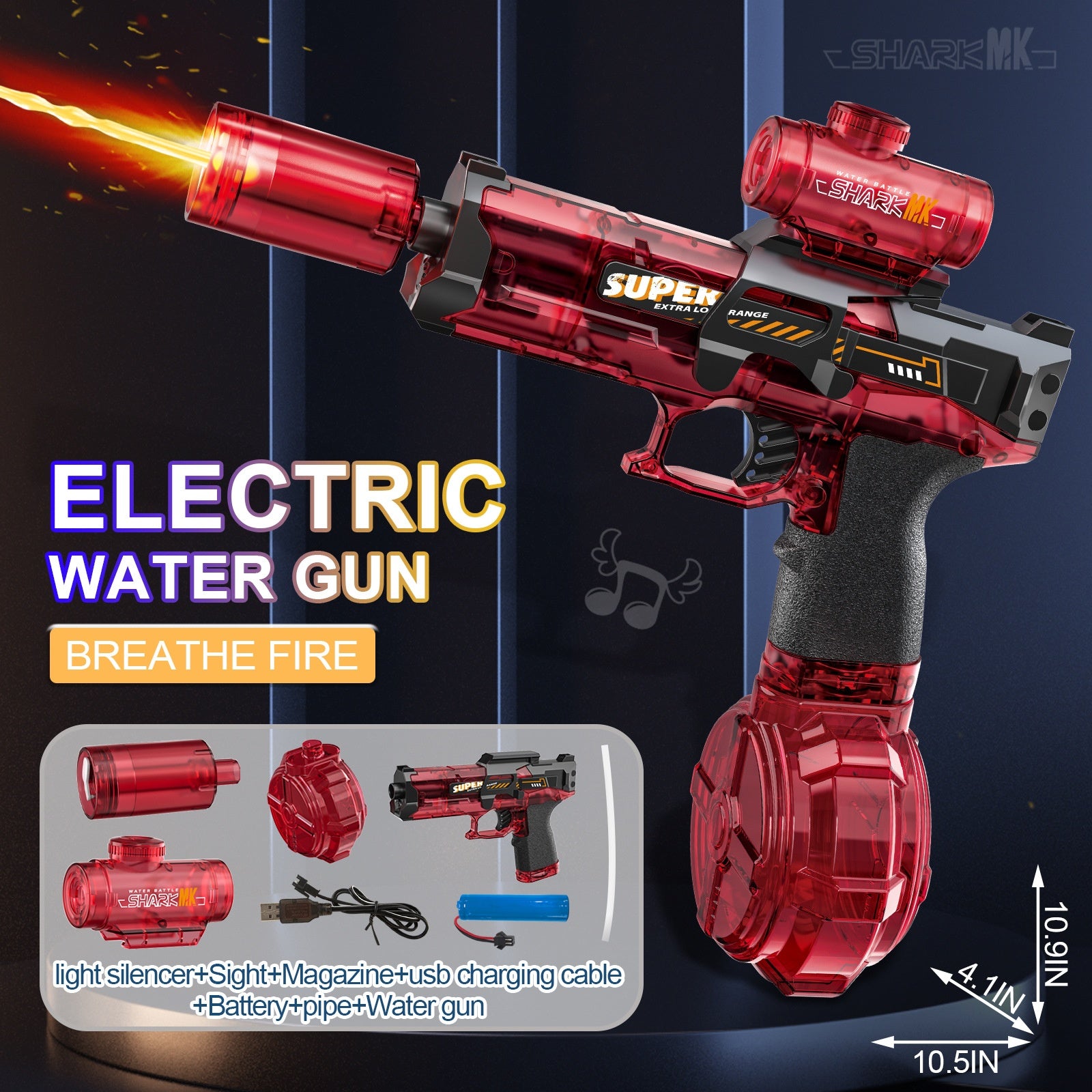 AquaZap Electric Water Gun